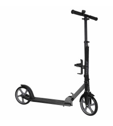 Trotineta Urbana Pliabila Trike Fix Negru-Gri Roti 200 mm ABEC-7