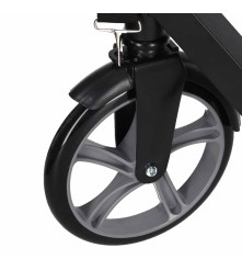 Trotineta Urbana Pliabila Trike Fix Negru-Gri Roti 200 mm ABEC-7