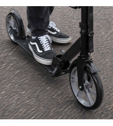 Trotineta Urbana Pliabila Trike Fix Negru-Gri Roti 200 mm ABEC-7