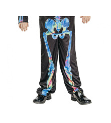 Costum carnaval pentru Copii Schelet Inchisoare 130/140 (9-10 ani)