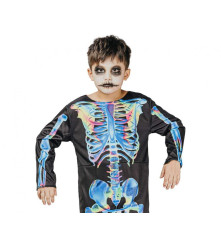 Costum carnaval pentru Copii Schelet Inchisoare 130/140 (9-10 ani)