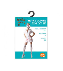 Costum Asistenta Zombie pentru Adulti Marime S