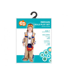 Costum carnaval pentru Copii Indian 92/104 (3-4 ani)