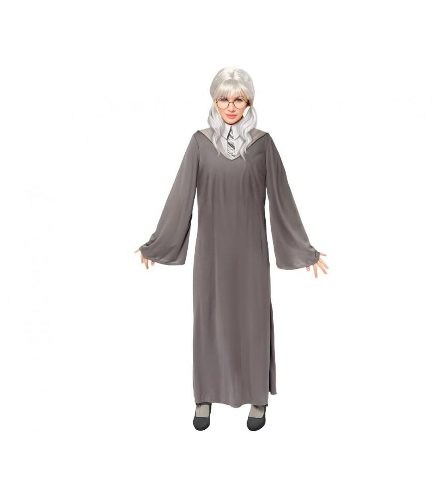 Costum carnaval pentru Copii Vrajitoare Gri 130/140 (9-10 ani)