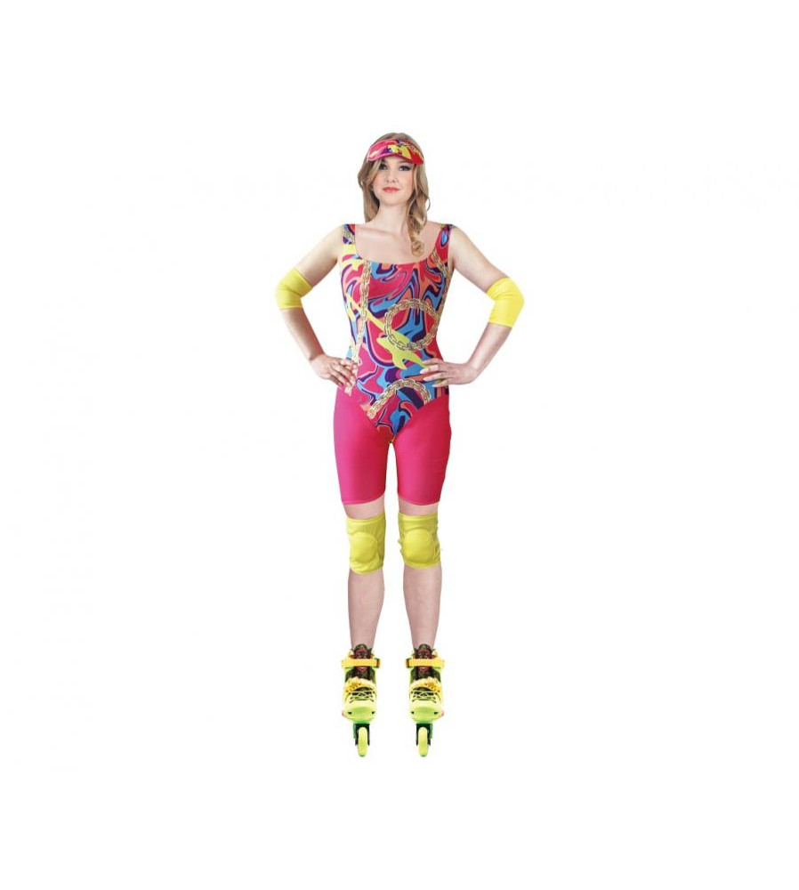 Costum Roller Skater Ani 80 pentru Adulti Marimea S