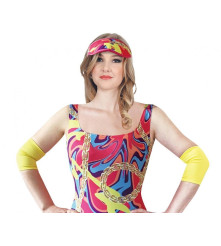 Costum Roller Skater Ani 80 pentru Adulti Marimea S