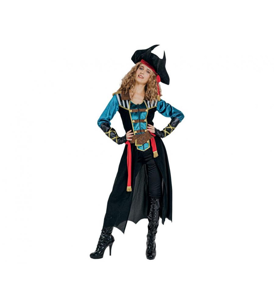 Costum Pirat Maritim pentru Adulti Marimea S