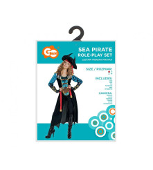 Costum Pirat Maritim pentru Adulti Marimea S