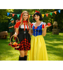 Costum Scufita Rosie pentru Adulti Marimea M