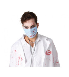 Costum Halloween Doctor Zombie pentru Adulti Marimea 52