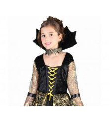 Costum carnaval Vrajitoare Paianjen 130/140 cm (9-10 ani) pentru Copii