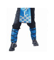 Costum carnaval Ninja Albastru 120/130 cm (7-8 ani) pentru Copii
