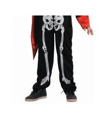 Costum catnaval Schelet 120/130 cm (7-8 ani) pentru Copii