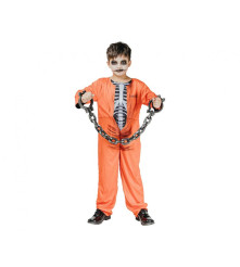 Costum carnaval Reversibila Schelet 110/120 cm (5-6 ani) pentru Copii