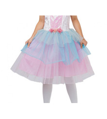Costum carnaval Printesa Unicorn 120/130 cm (7-8 ani) pentru Copii
