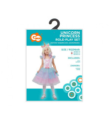 Costum carnaval Printesa Unicorn 120/130 cm (7-8 ani) pentru Copii