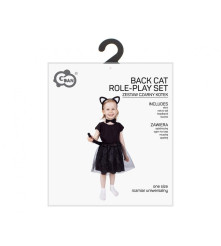 Costum carnaval Pisicuta 90/120 cm (3-6 ani) pentru Copii