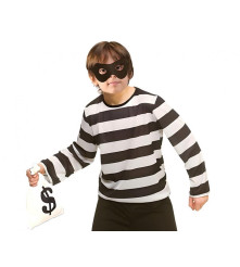 Costum carnaval Escroc (hot) 130/140 cm (9-10 ani) pentru Copii