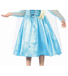 Costum carnaval Printesa Albastra 92/104 cm (3-4 ani) pentru Copii