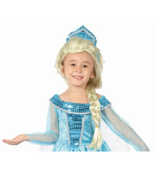 Costum carnaval Printesa Albastra 92/104 cm (3-4 ani) pentru Copii