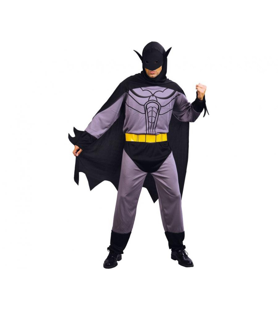 Costum Batman (Liliac) Negru pentru Adulti Marimea 52