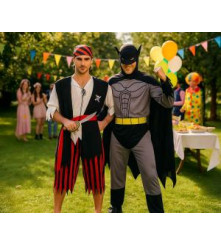 Costum Batman (Liliac) Negru pentru Adulti Marimea 52