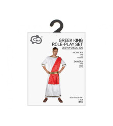 Costum Rege Grec pentru Adulti Marimea 56