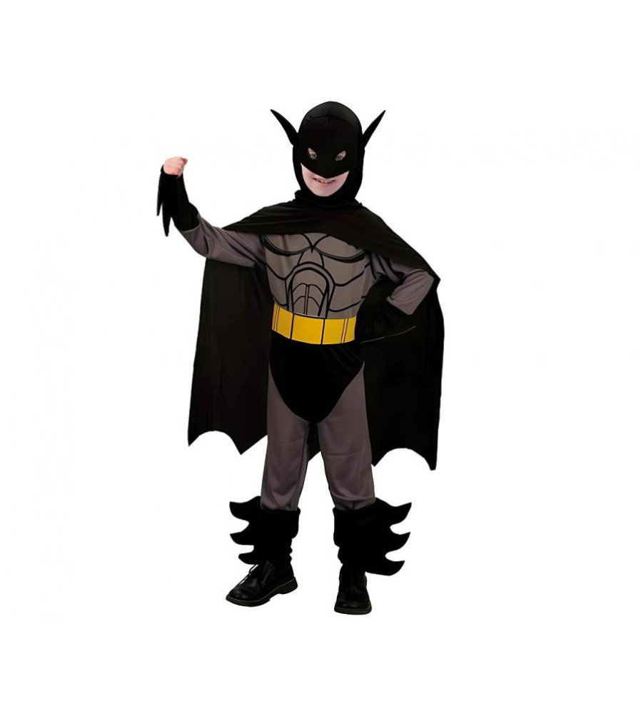 Costum carnaval Supererou Batman (Liliac) 130/140 cm (9-10 ani) pentru Copii