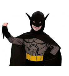 Costum carnaval Supererou Batman (Liliac) 130/140 cm (9-10 ani) pentru Copii