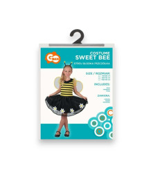 Costum carnaval Albinuta 120/130 cm (7-8 ani) pentru Copii