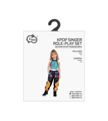 Costum carnaval K-POP Demon Hunters Zoey 110/120 cm (5-6 ani) pentru Copii