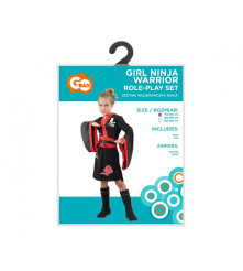 Costum carnaval Ninja Luptatoare pentru Copii 110/120 cm (5-6 ani)