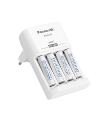Incarcator Panasonic Eneloop cu 4 Acumulatori AA 2000mAh Ni-MH