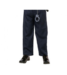 Costum Politist pentru Copii, marime 130/140 cm (9-10 ani)