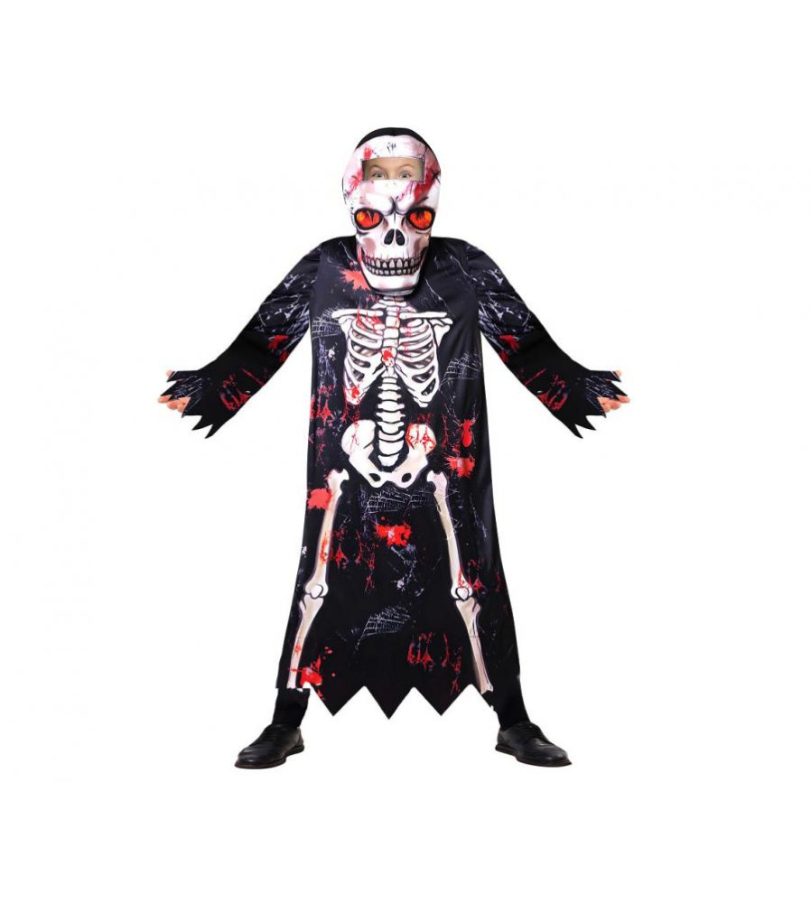 Costum Schelet Infricosator pentru Copii, marime 110/120 cm (5-6 ani)