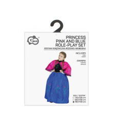 Costum carnaval Printesa Roz si Albastru pentru copii marime130/140 cm (9-10 ani)