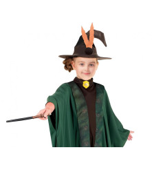 Costum carnaval Vrajitoare Verde pentru copii 130/140 cm (9-10 ani)
