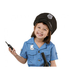 Costum carnaval Politista Albastra pentru Copii 92/104 cm (3-4 ani)