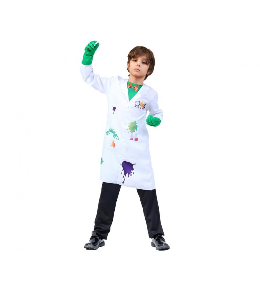 Costum carnaval Om de Stiinta pentru Copii 110/120 cm (5-6 ani)