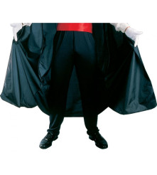 Costum Vampir Gotic pentru Adulti, Pelerina cu Guler, Marime Universala