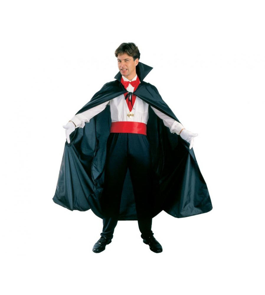 Costum Vampir Gotic pentru Adulti, Pelerina cu Guler, Marime Universala