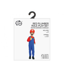Costum Super Mario pentru Copii 110/120 cm (5-6 ani)