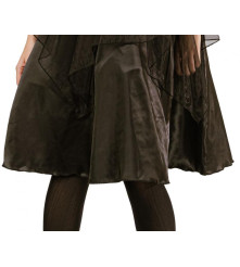 Costum Gothic pentru Adulti, Rochie Neagra cu Curea, marimea S