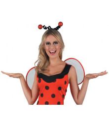 Costum Buburuza femei Lovely Ladybug, marimea M Rochie Aripi Bentita