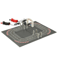 Pistă de Curse Electrică Poliție cu 2 Mașinuțe și Controlere