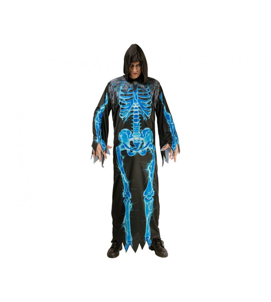 Costum Schelet Grim pentru Adulti Marime Universala