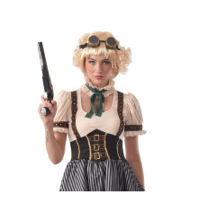 Costum Steampunk Lady pentru Adulti, Marimea M