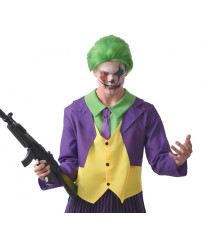 Costum Crazy Clovn pentru Adulti, Marimea 52