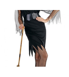 Costum Vrajitoare pentru Adulti, Rochie si Curea Marime Universala