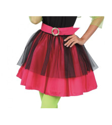 Costum Disco Anii 80 pentru Adulti Rochie si Accesorii, Marimea M